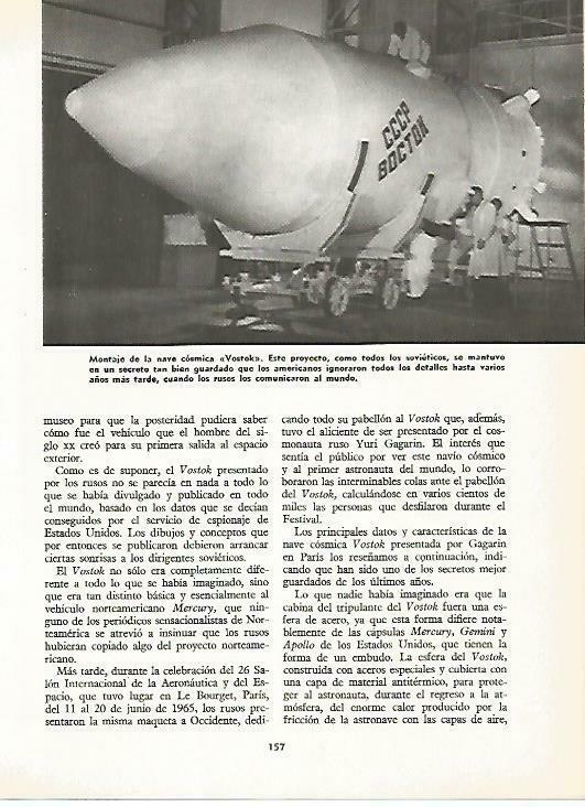 LAMINA 14790: Montaje de la nave Vostok