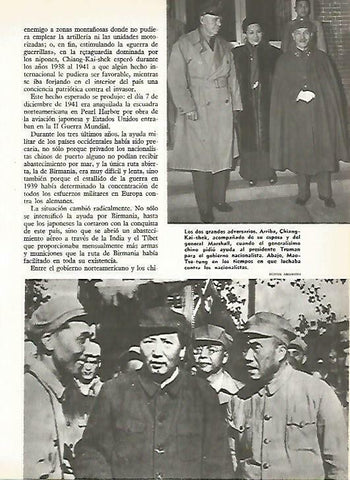 LAMINA 14784: Chiang Kai-shek y Marshall