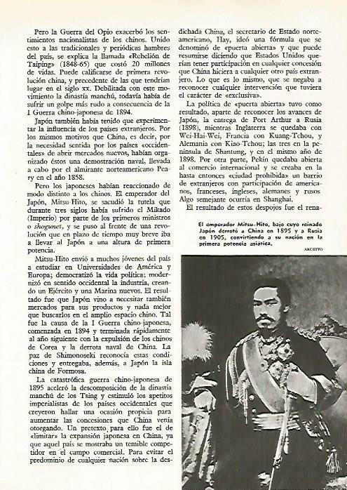 LAMINA 14782: El emperador Mitsu-Hito