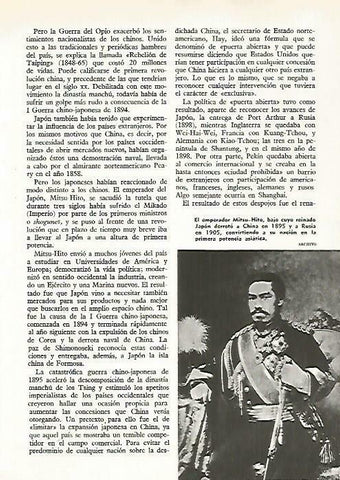 LAMINA 14782: El emperador Mitsu-Hito