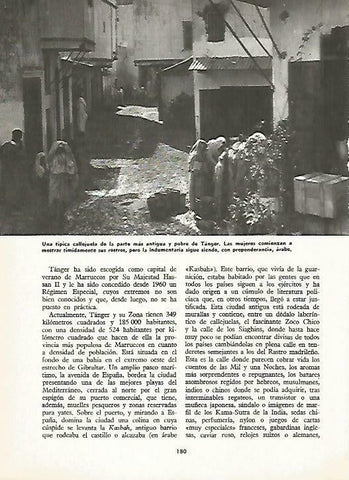 LAMINA 14800: Zoco de Tanger, Marruecos