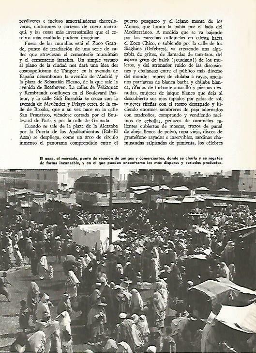 LAMINA 14801: Zoco en Marruecos