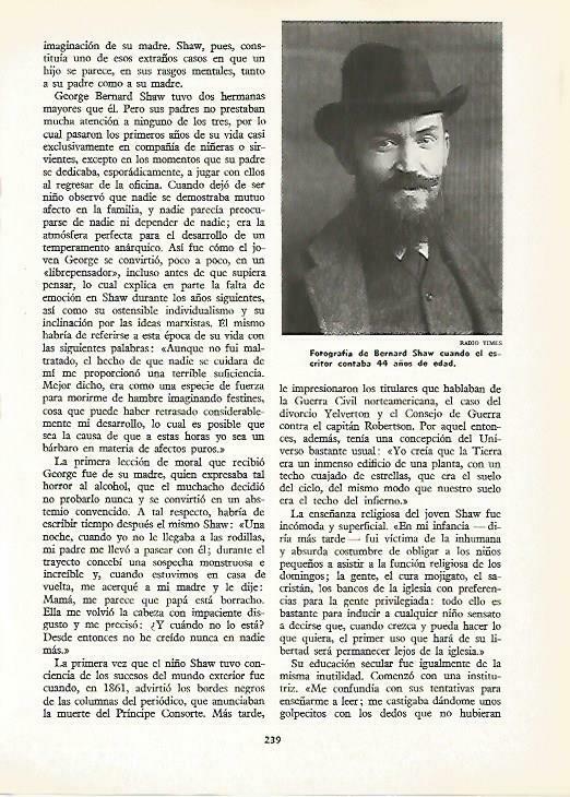 LAMINA 14814: Bernard Shaw