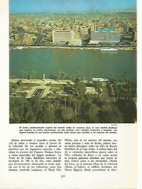 LAMINA 14810: Vista de El Cairo, Egipto