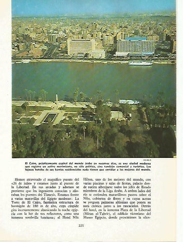 LAMINA 14810: Vista de El Cairo, Egipto