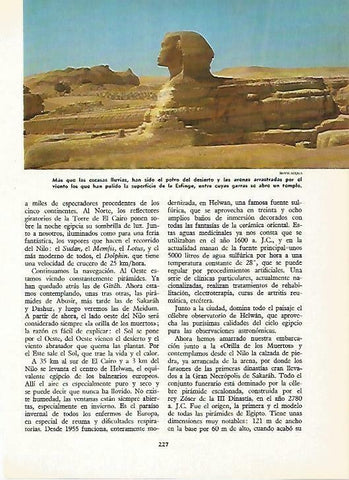 LAMINA 14811: La Esfinge, Egipto