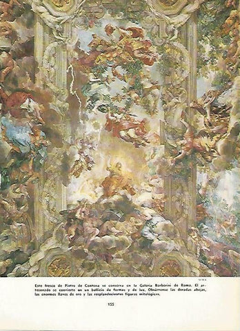 LAMINA 14865: Fresco de Pietro de Contona en Roma