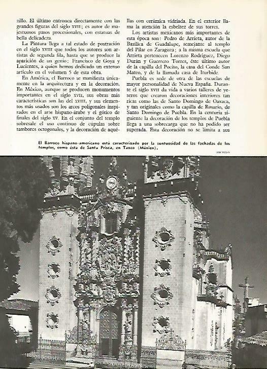 LAMINA 14867: Iglesia de Santa Prisca en Taxco, Mexico