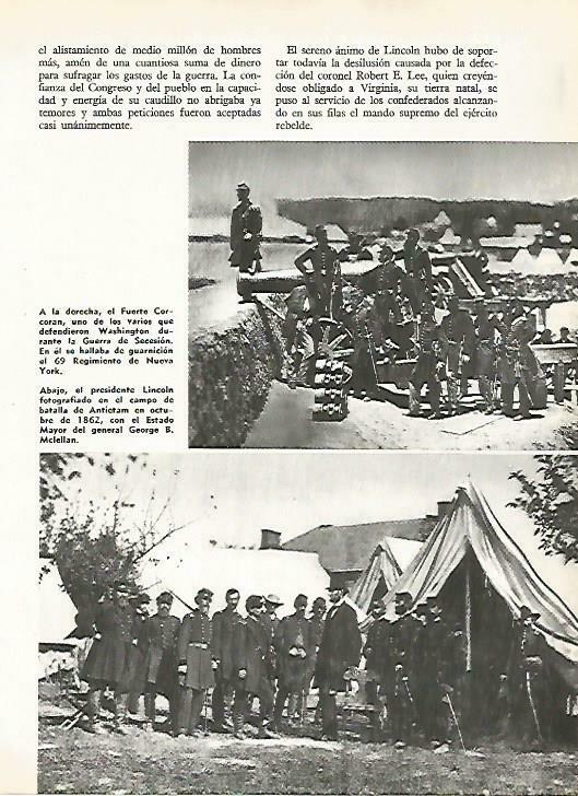 LAMINA 14925: El Fuerte Corcoran y Lincoln en 1862