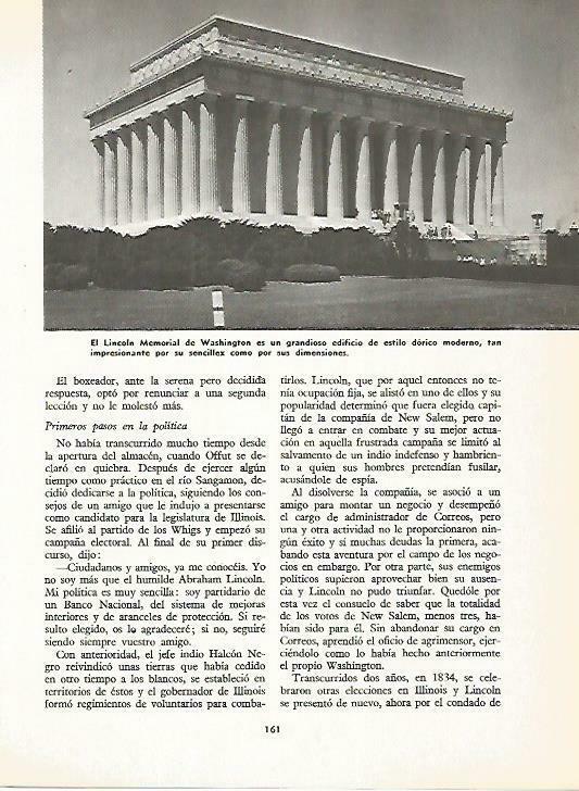 LAMINA 14923: Lincoln Memorial de Washington