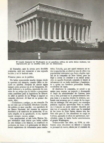 LAMINA 14923: Lincoln Memorial de Washington