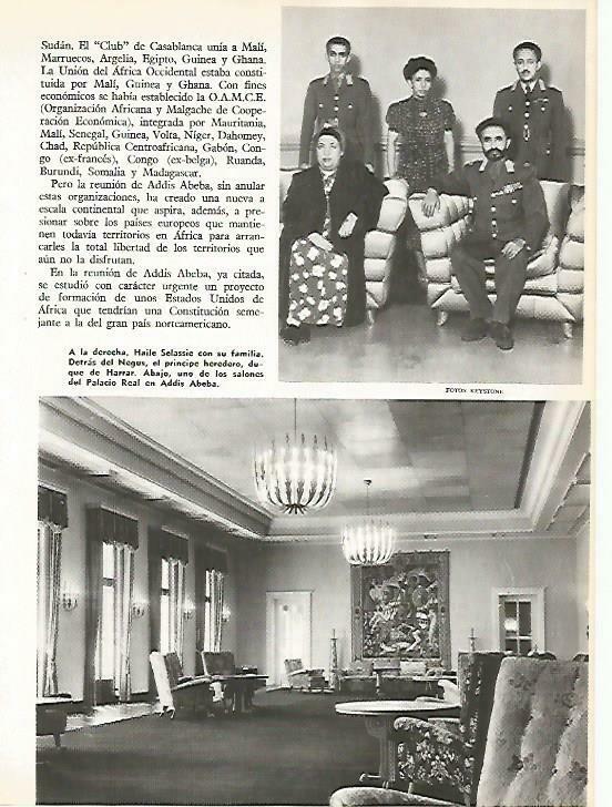 LAMINA 14922: Haile Selassie y su familia
