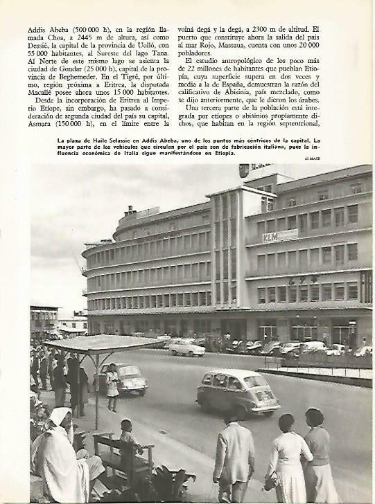 LAMINA 14921: Plaza de Haile Selassie en Addis Abeba, Etiopia