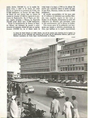 LAMINA 14921: Plaza de Haile Selassie en Addis Abeba, Etiopia