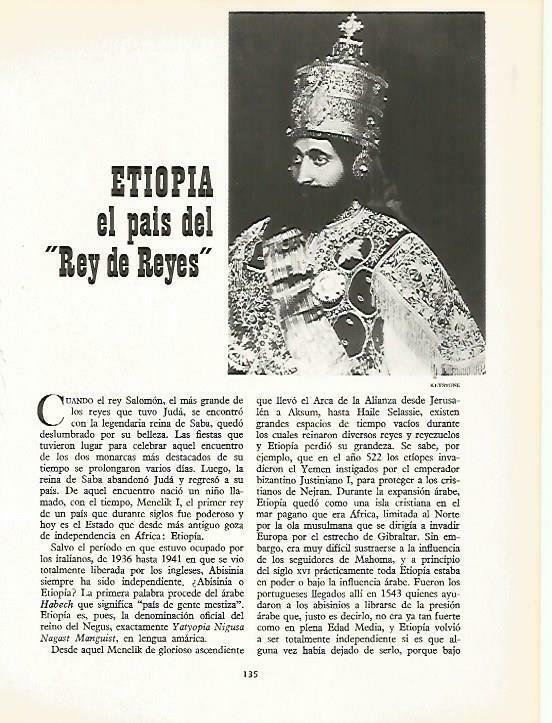LAMINA 14918: Etiopia