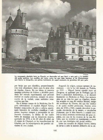 LAMINA 14917: Castillo de Chenonceaux, Francia