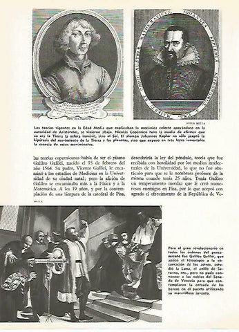 LAMINA 14916: Copeernico y Keplere