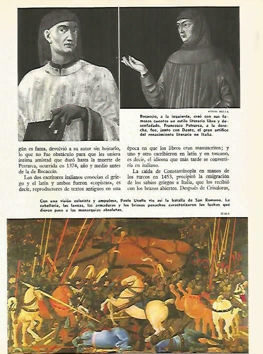 LAMINA 14912: Bocaccio y Petrarca