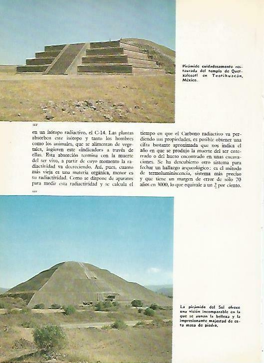 LAMINA 14877: Piramide de Teotihuacan y piramide del Sol, Mexico