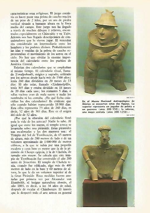LAMINA 14876: Jugador de pelota y mujer sentada, Mexico