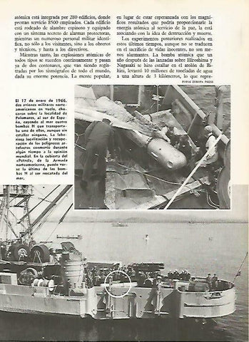 LAMINA 14895: Buques de Estados Unidos en Palomares