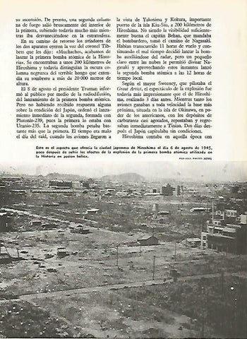 LAMINA 14893: Hiroshima el 6 de agosto de 1945