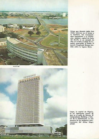 LAMINA 14891: Abidjan, Costa de Marfil y Lagos, Nigeria