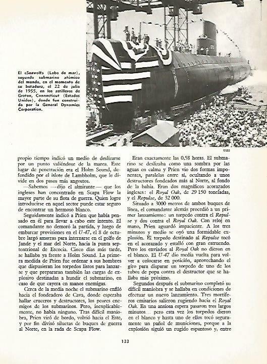 LAMINA 14779: El Seawolf, submarino de Estados Unidos