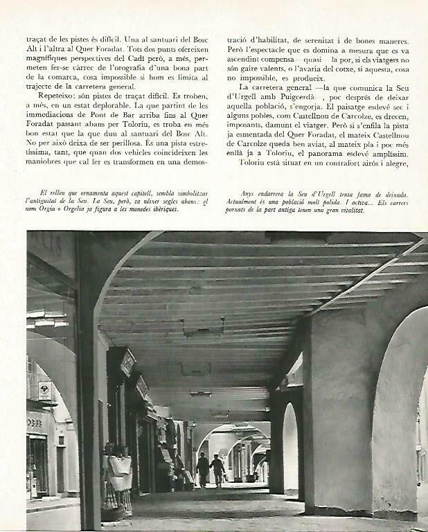 LAMINA 14663: Porches de la Seu d'Urgell