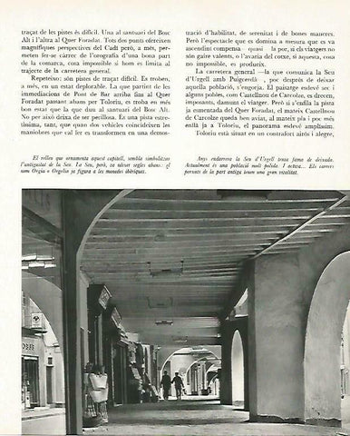 LAMINA 14663: Porches de la Seu d'Urgell