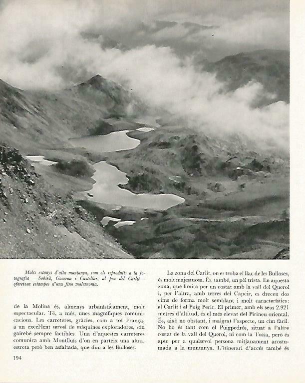 LAMINA 14675: Estanque de alta montaña