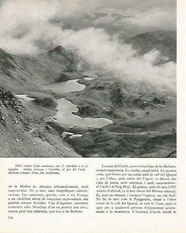 LAMINA 14675: Estanque de alta montaña