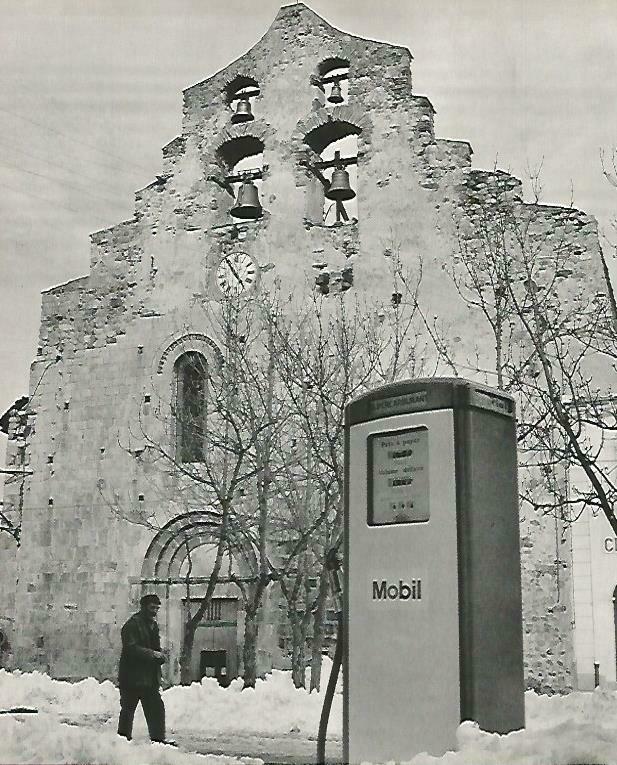 LAMINA 14692: Iglesia en el Pirineo