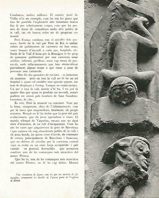LAMINA 14620: Detalle de la iglesia de Betren