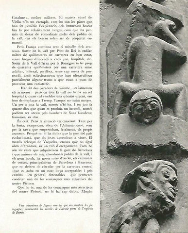 LAMINA 14620: Detalle de la iglesia de Betren