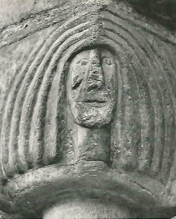 LAMINA 14643: Relieve de la iglesia de Alos de Gil