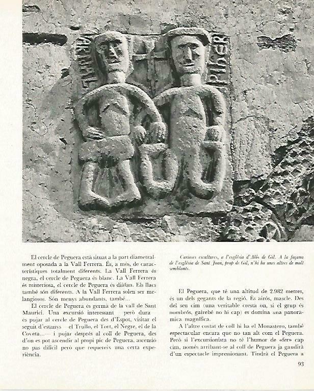 LAMINA 14640: Esculturas de la iglesia de Alos de Gil