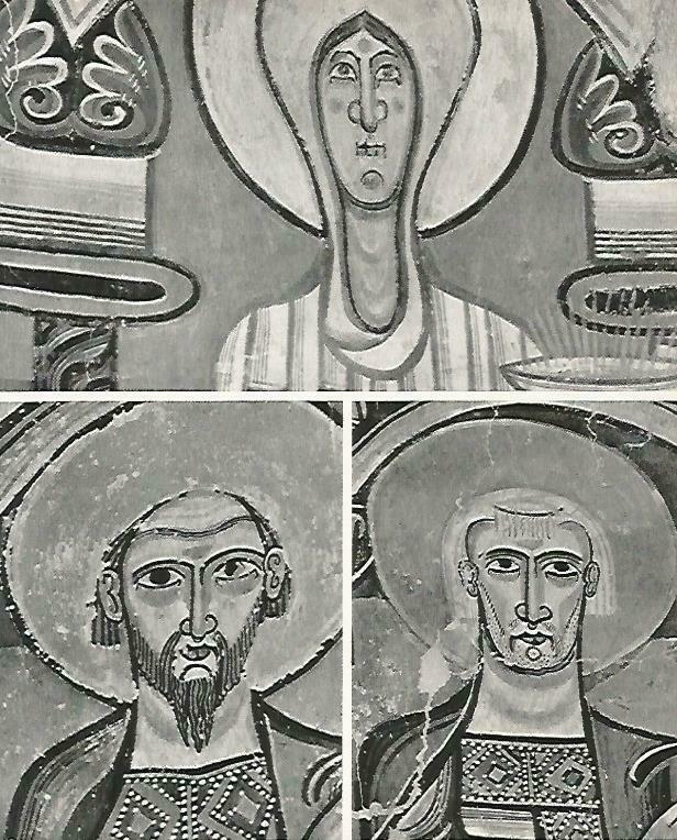 LAMINA 14633: Detalle de las pinturas de Taüll