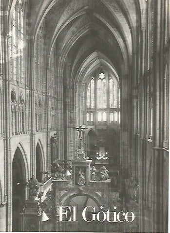 LAMINA 14748: Interior de catedral gotica
