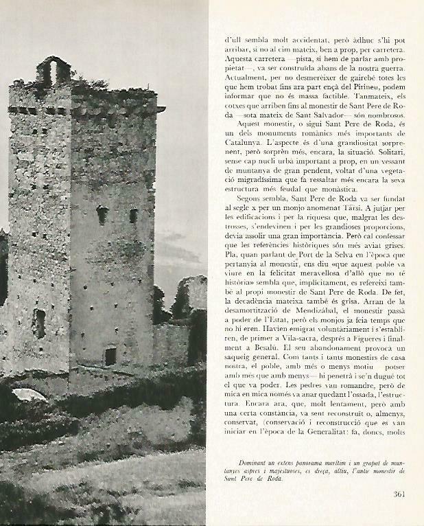 LAMINA 14740: Interior de Sant Pere de Roda