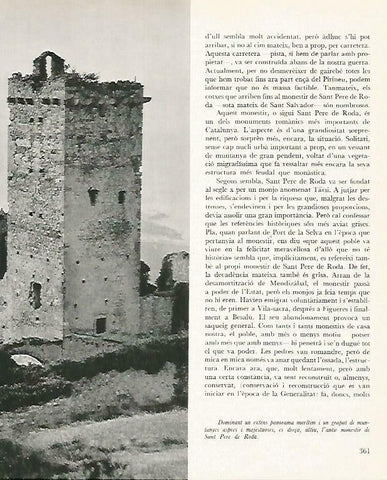 LAMINA 14740: Interior de Sant Pere de Roda