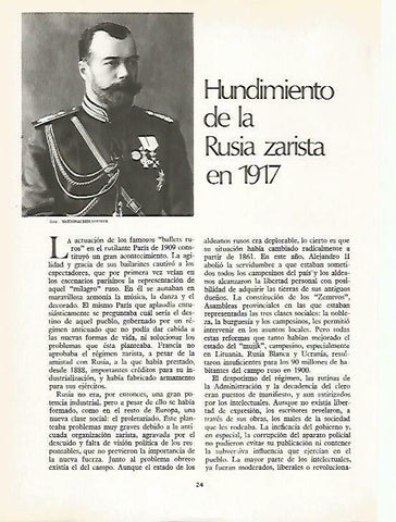 LAMINA 14756: El zar Nicolas II