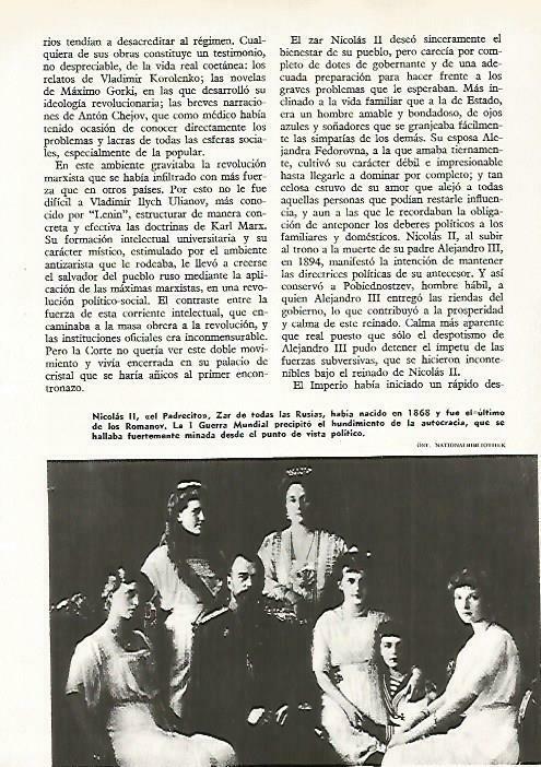 LAMINA 14757: La familia del zar Nicolas II