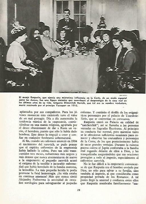 LAMINA 14758: Rasputin en la corte de Rusia