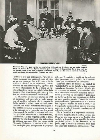 LAMINA 14758: Rasputin en la corte de Rusia