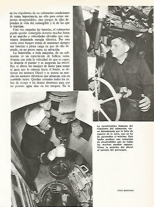LAMINA 14777: Tripulantes de submarino