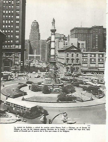 LAMINA 14772: Plaza de Buffalo, Estados Unidos