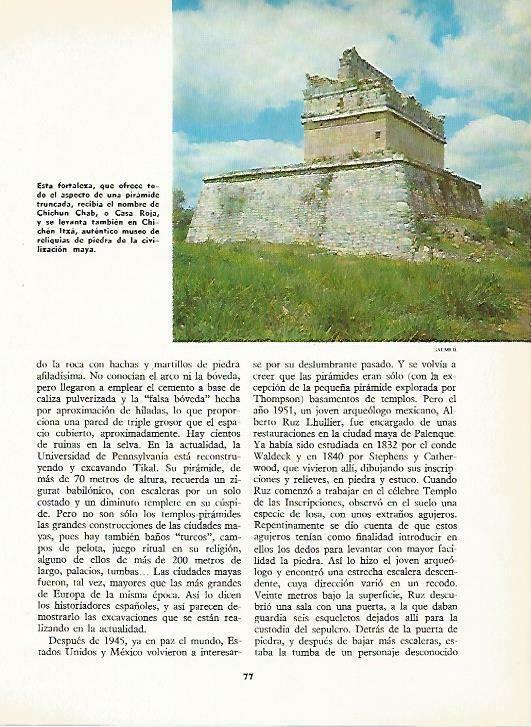 LAMINA 14770: Chichun Chab o Casa Roja, Mexico