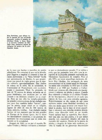LAMINA 14770: Chichun Chab o Casa Roja, Mexico