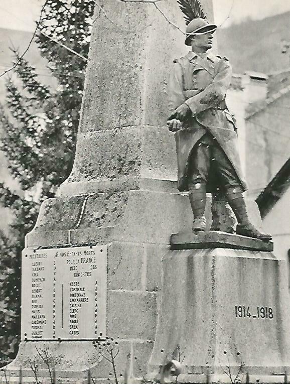 LAMINA 14702: Monumento a los caidos en la Primera Guerra Mundial